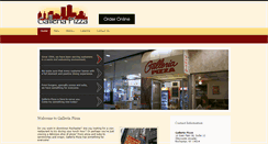 Desktop Screenshot of galleriapizza.com